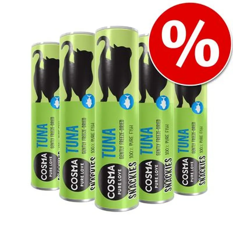 Cosma Snackies Saver Pack - Duck (5 x 21g)