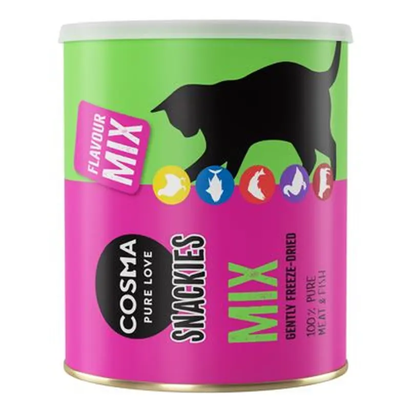 Cosma Snackies Cat Treats - 15% Off! * - XXL Maxi Tube: White Fish (110g)