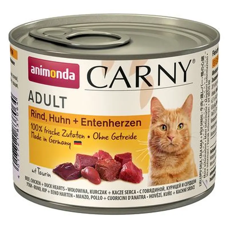 animonda Carny Adult 6 x 200g - Chicken, Turkey & Rabbit