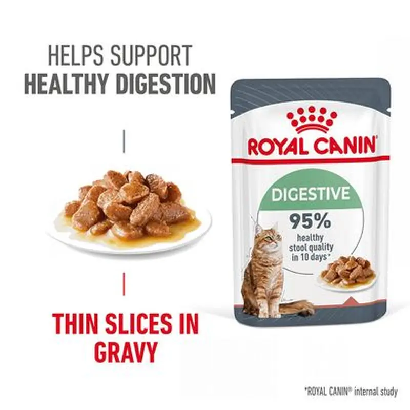 Royal Canin Digestive Care in Gravy - 12 x 85g