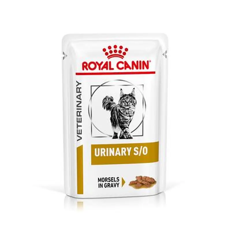 Royal Canin Veterinary Feline Urinary S/O in Gravy - Economy Pack: 48 x 85g