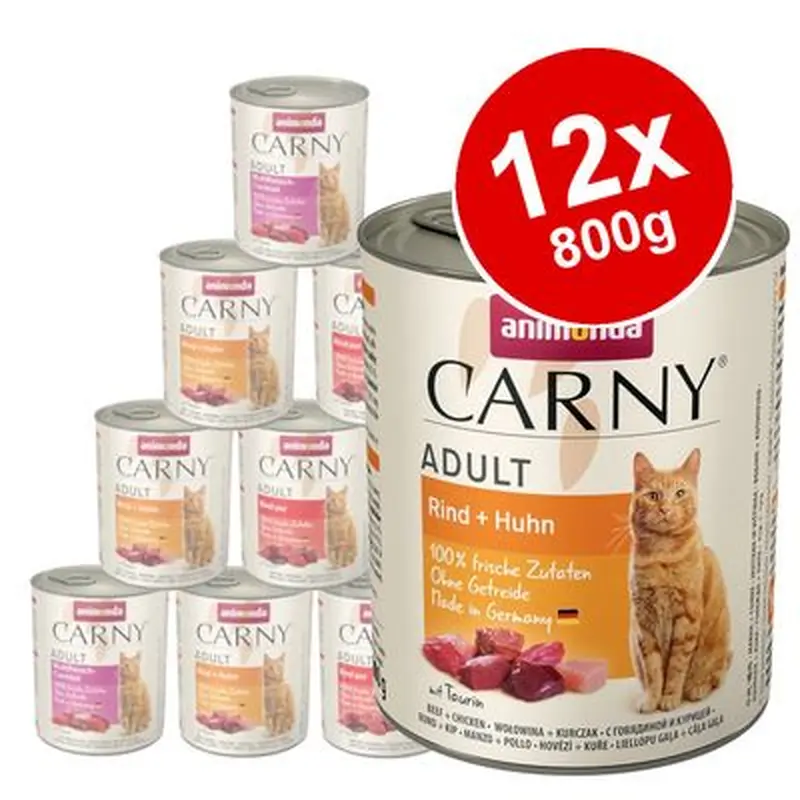 animonda Carny Adult Saver Pack 12 x 800g - Beef
