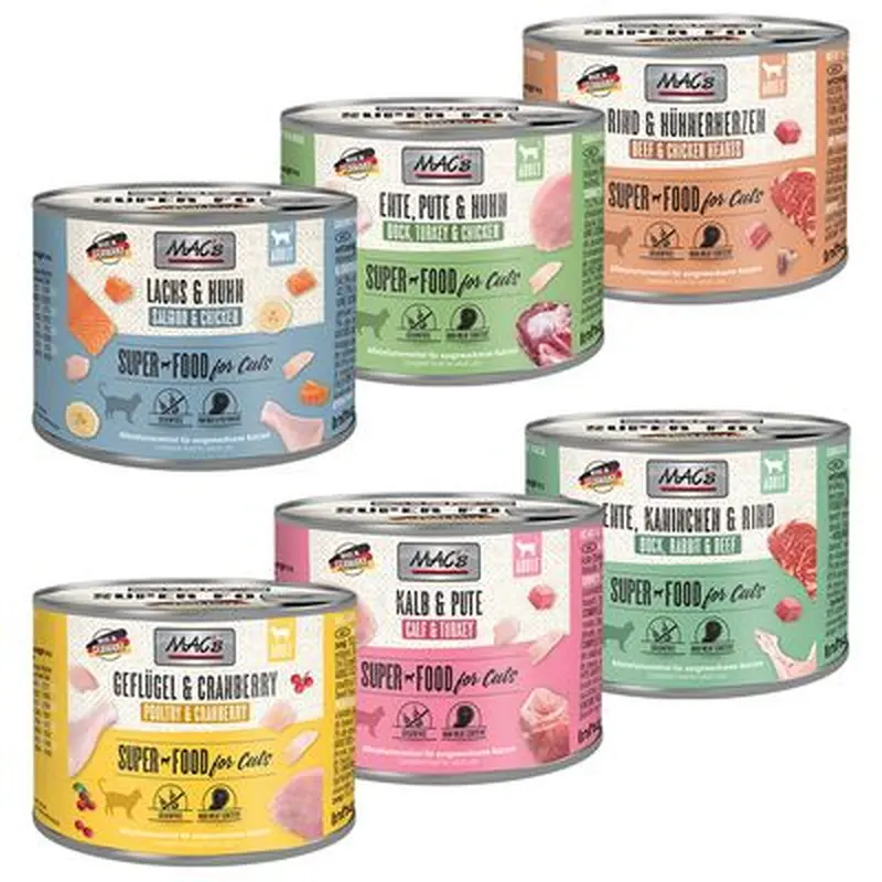 MAC's Cat 6 x 200g - Lamb & Turkey