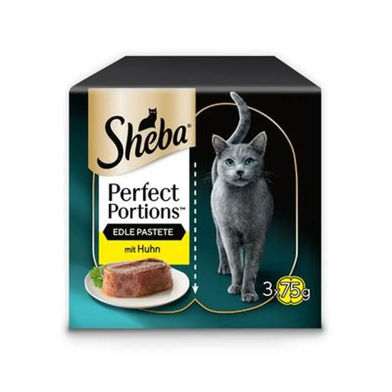 Sheba Perfect Portions 6 x 37.5g - Salmon in Loaf