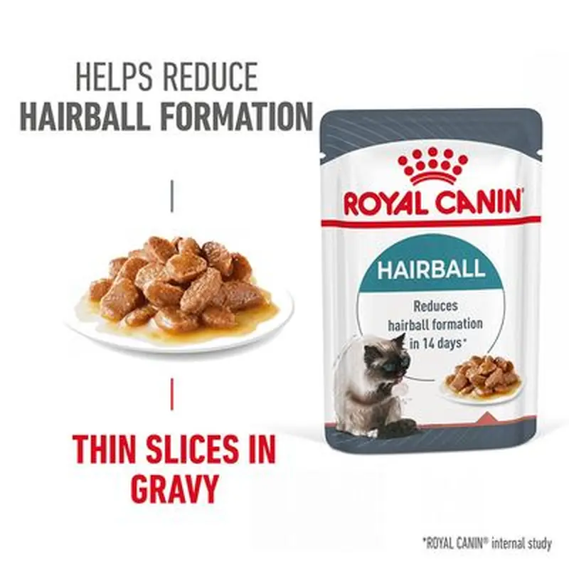 Royal Canin Hairball Care in Gravy - 12 x 85g