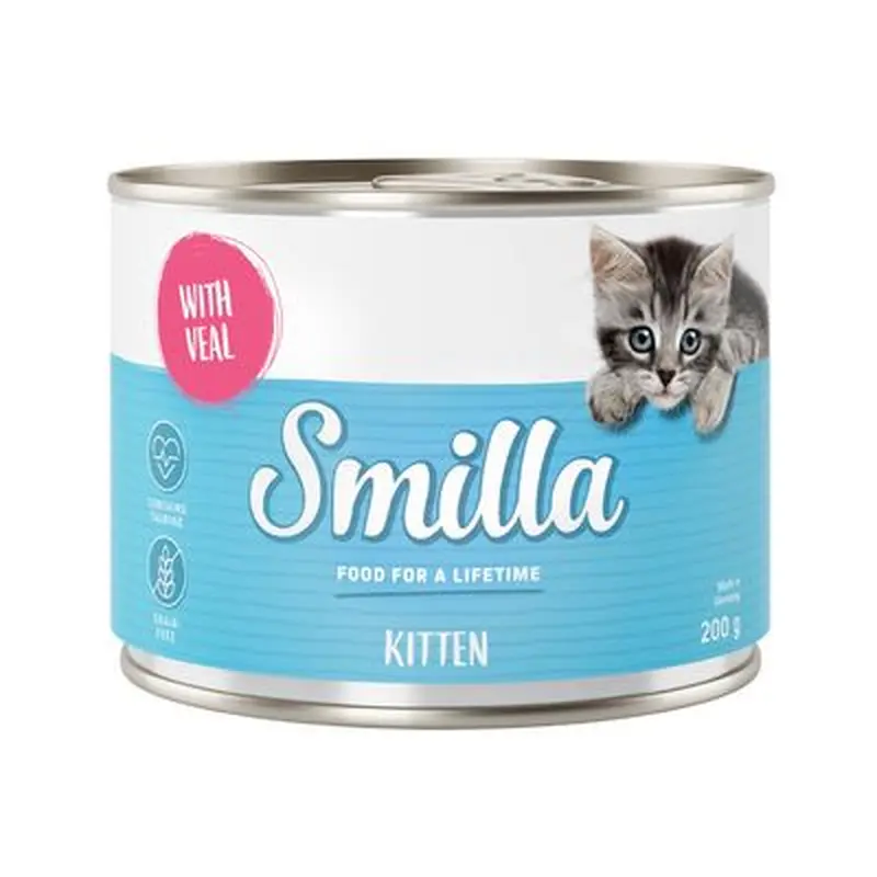 Smilla Kitten 6 x 200g - with Rabbit