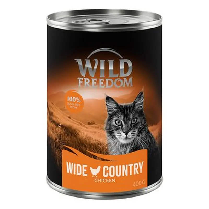 Wild Freedom Adult 6 x 400g - "Wide Country" Chicken - Grain-Free