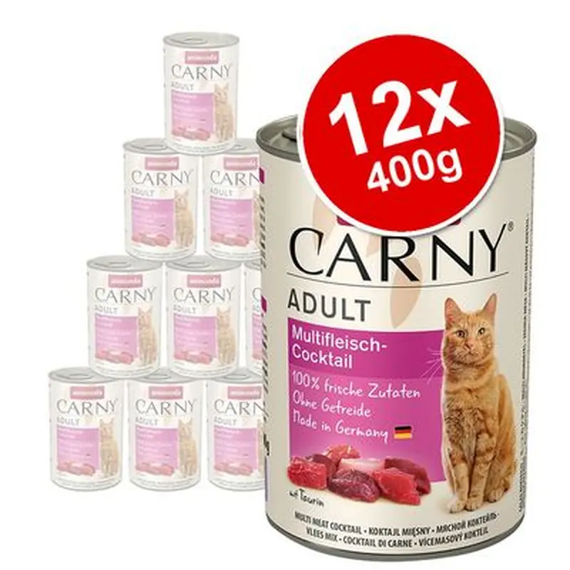 animonda Carny Adult Saver Pack 12 x 400g - Chicken & Salmon