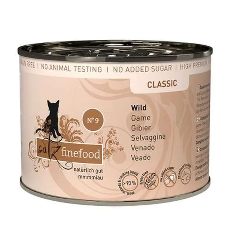 catz finefood Can 6 x 200g - Game & Ocean Perch