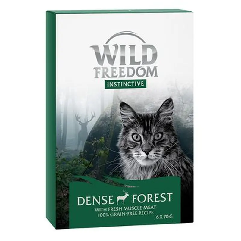 Wild Freedom Instinctive Adult 6 x 70g - Hidden Woods - Wild Boar