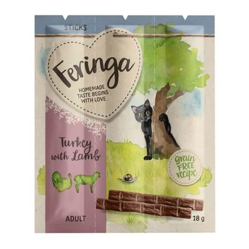 Feringa Sticks  Turkey & Lamb - 3 Sticks (6g each)