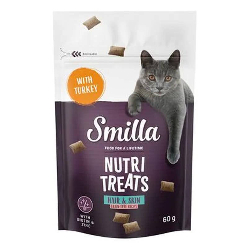 Smilla Nutri Treats 60g - Saver Pack: Sterilised (2 x 60g)
