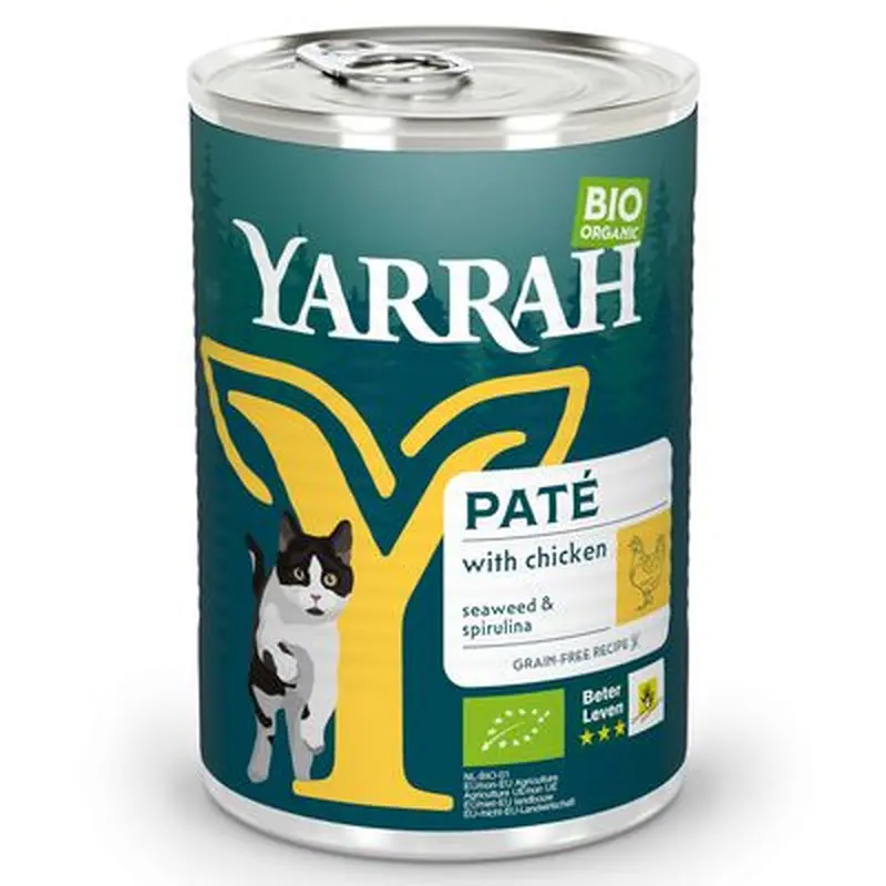 Yarrah Organic Pt 6 x 400g - Organic Chicken