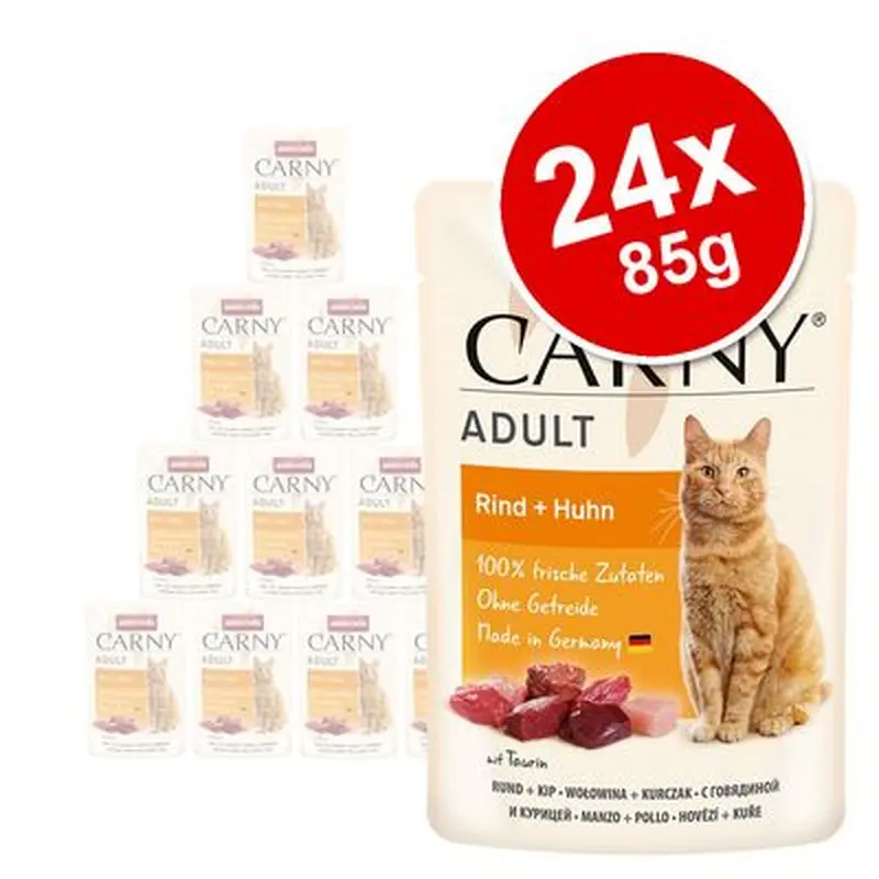 animonda Carny Pouch Saver Pack 24 x 85g - Poultry Cocktail