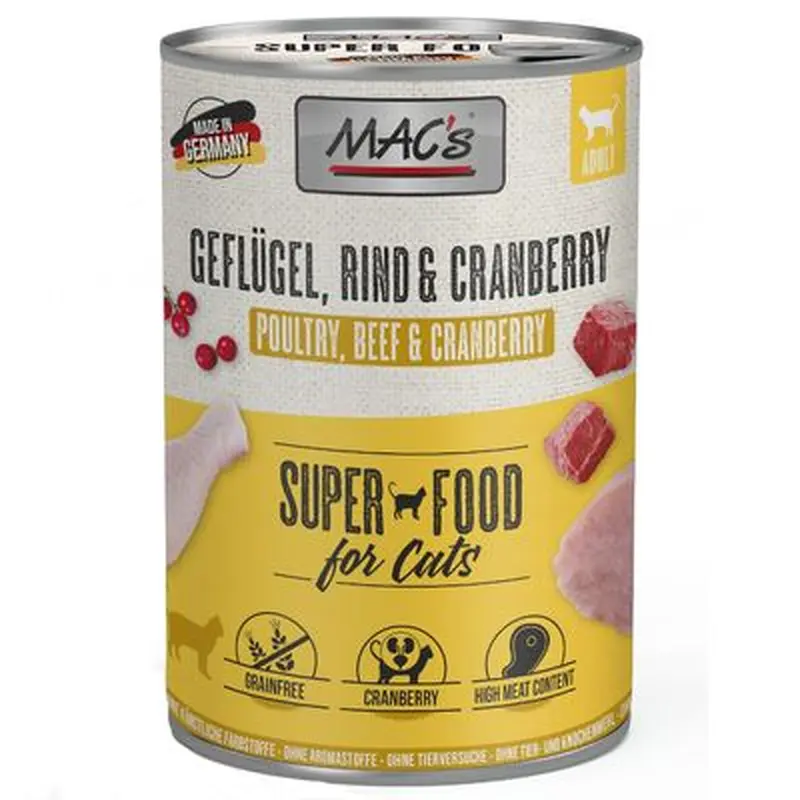 MAC's Cat Saver Pack 18 x 400g - Duck, Turkey & Chicken