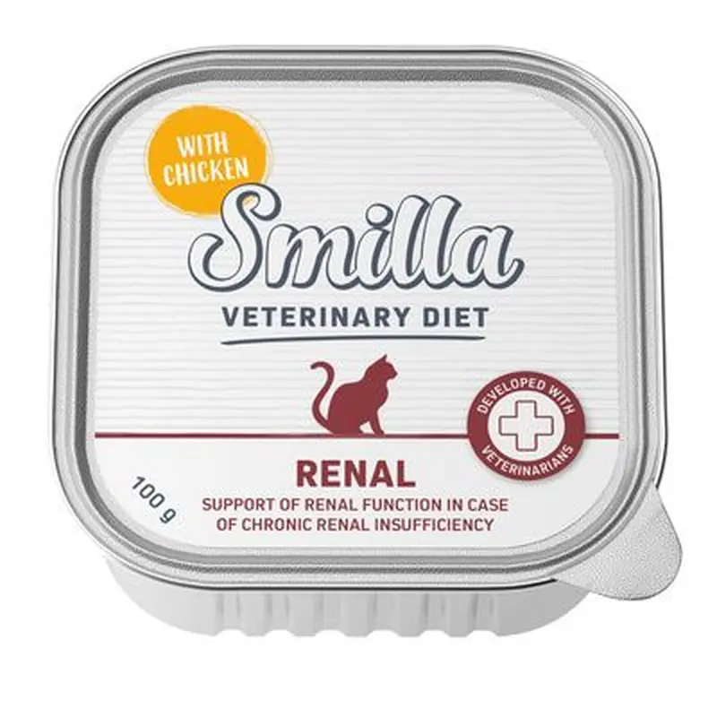 Smilla Veterinary Diet Renal - with Chicken: 8 x 100g