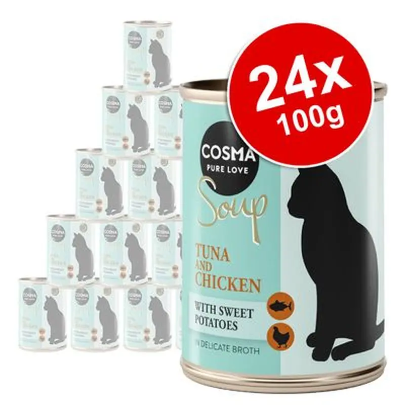 Cosma Soup Saver Pack 24 x 100g - Mix 1 (4 Varieties)