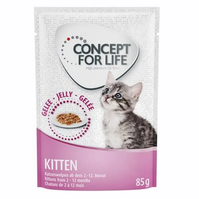 Concept for Life Kitten - in Jelly - 24 x 85g