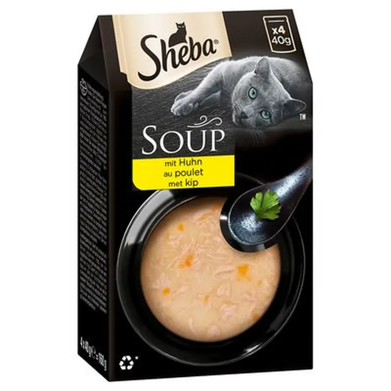 Sheba Classic Soup Multipack 40 x 40g - Salmon