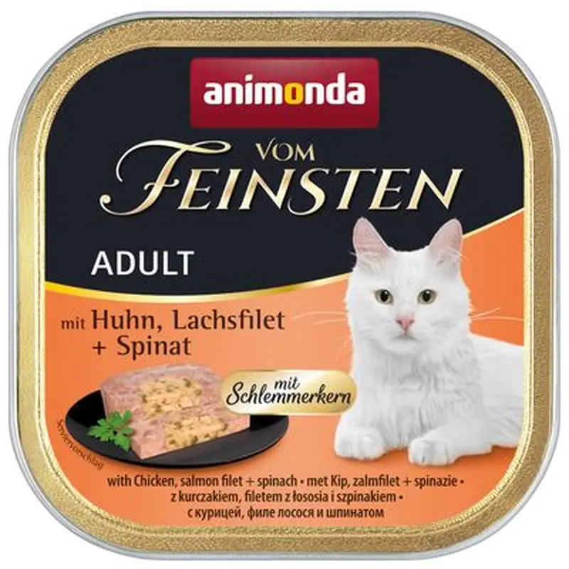 animonda vom Feinsten Adult Tasty Fillings 6 x 100g - Turkey, Chicken Breast & Herbs