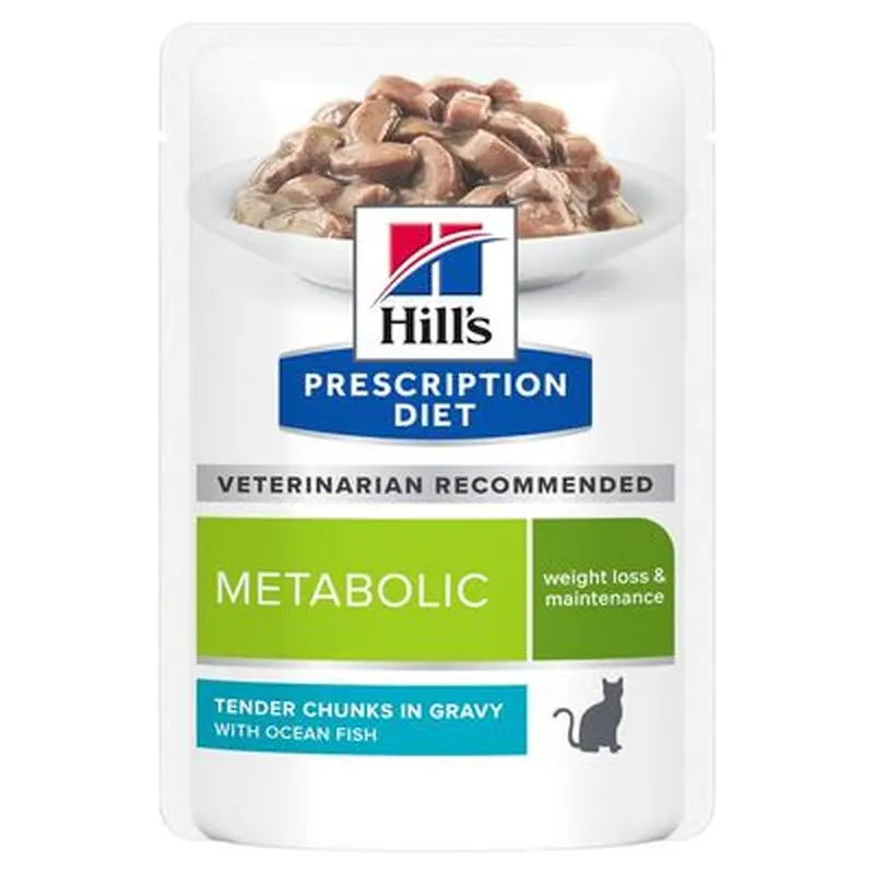 Hills Prescription Diet Metabolic with Ocean Fish - Saver Pack: 24 x 85g