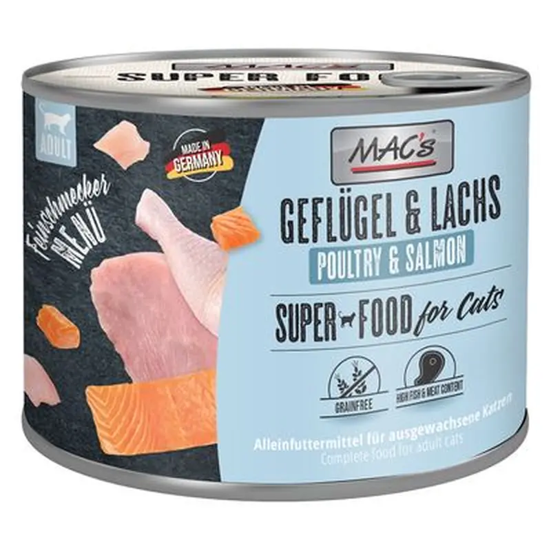 MAC's Cat Gourmet 6 x 200g - Duck & Rabbit