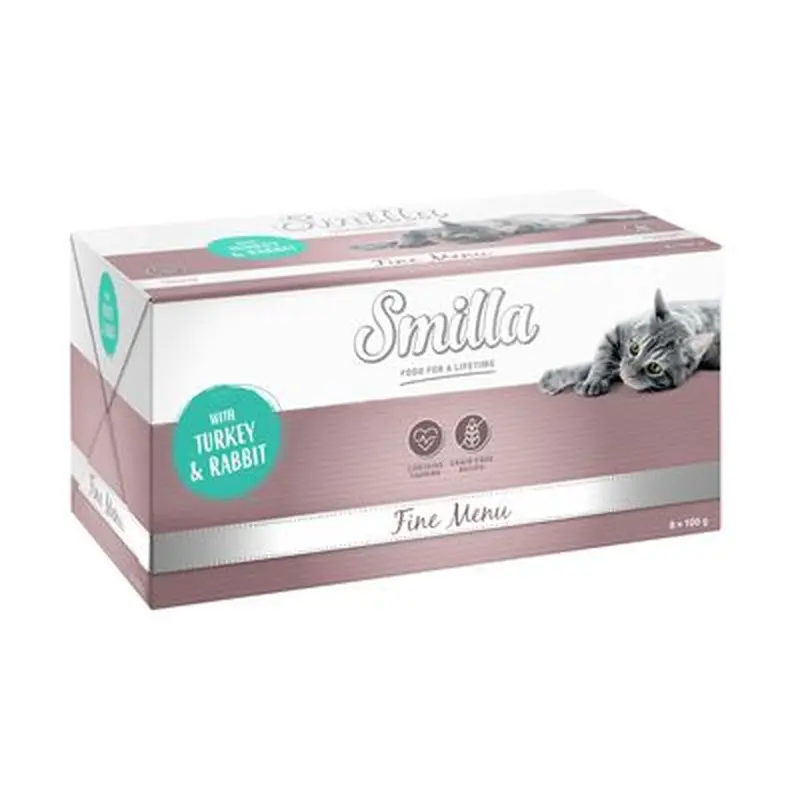 Smilla Fine Menu 8 x 100g - Mixed Pack (4 Varieties)