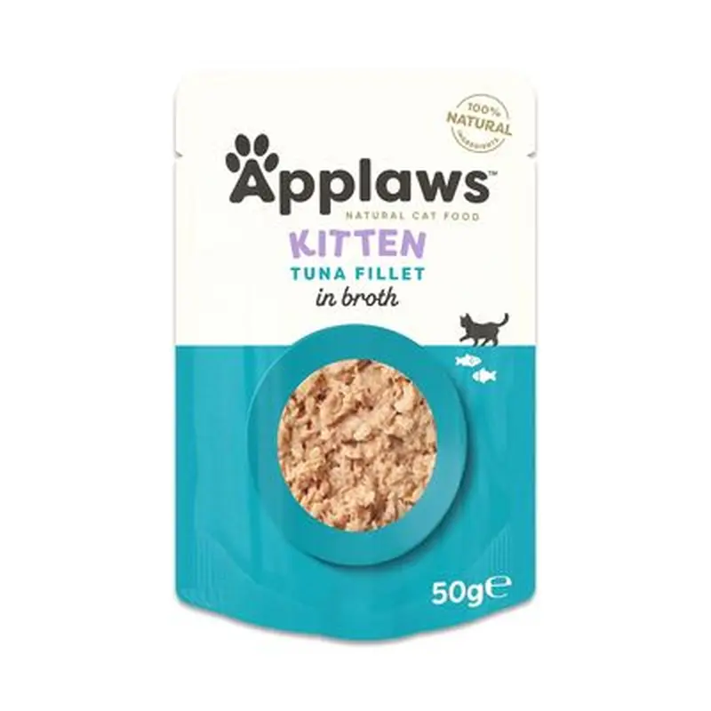 Applaws Natural Kitten in Broth 12 x 50g - Chicken Breast