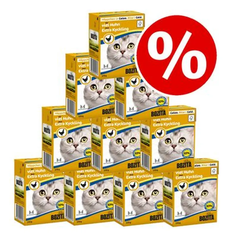 Bozita Chunks in Jelly Mega Pack 36 x 370g - Chicken