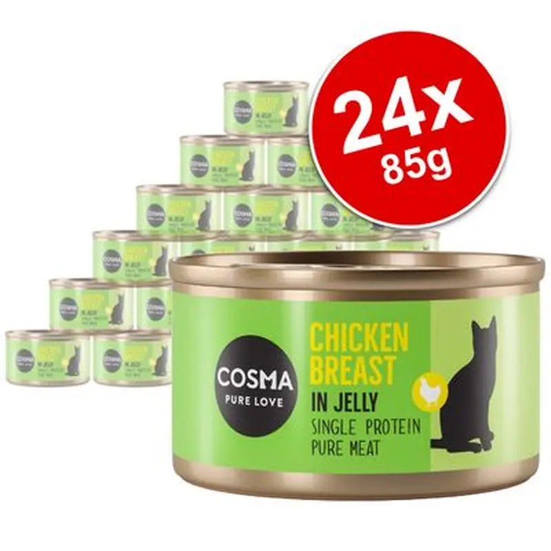 Cosma Original in Jelly Saver Pack 24 x 85g - Pacific Tuna