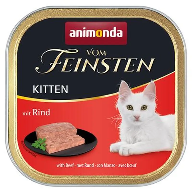 animonda vom Feinsten Kitten 6 x 100g - With Lamb