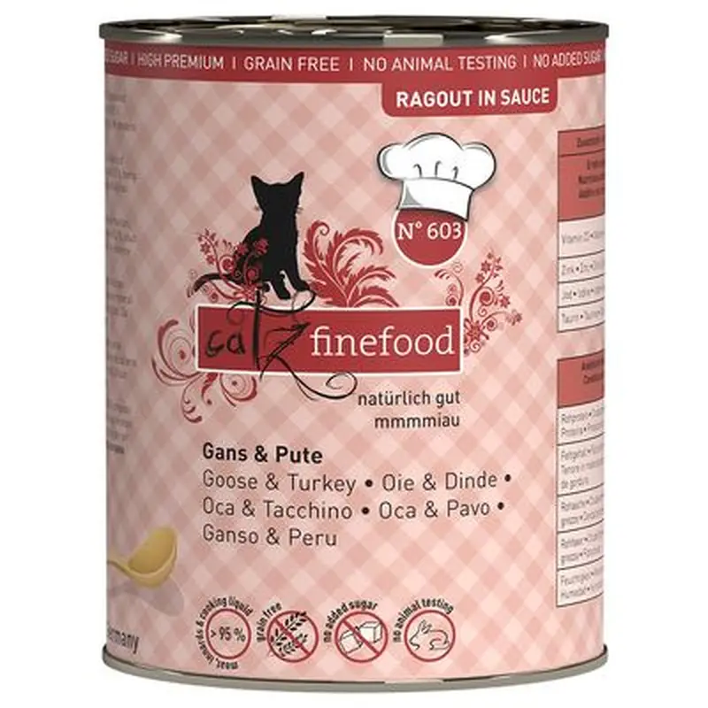 catz finefood Ragout 6 x 380g - Duck & Kangaroo