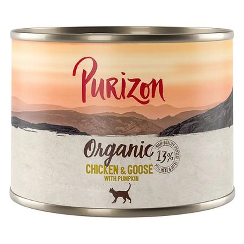 Purizon Organic 6 x 200g - Salmon & Chicken with Spinach