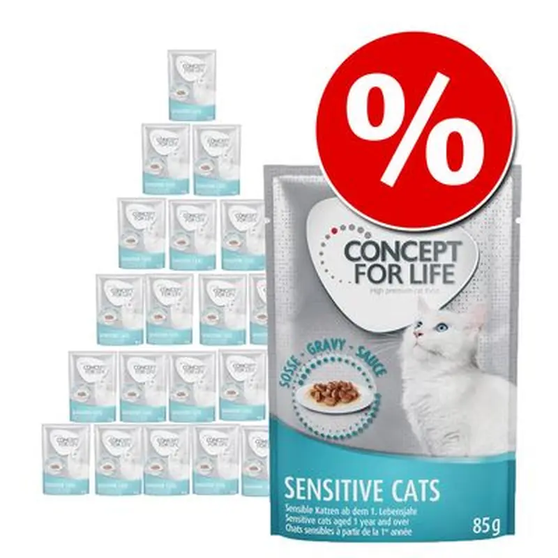 Concept for Life Saver Pack 48 x 85g - All Cats  in Gravy