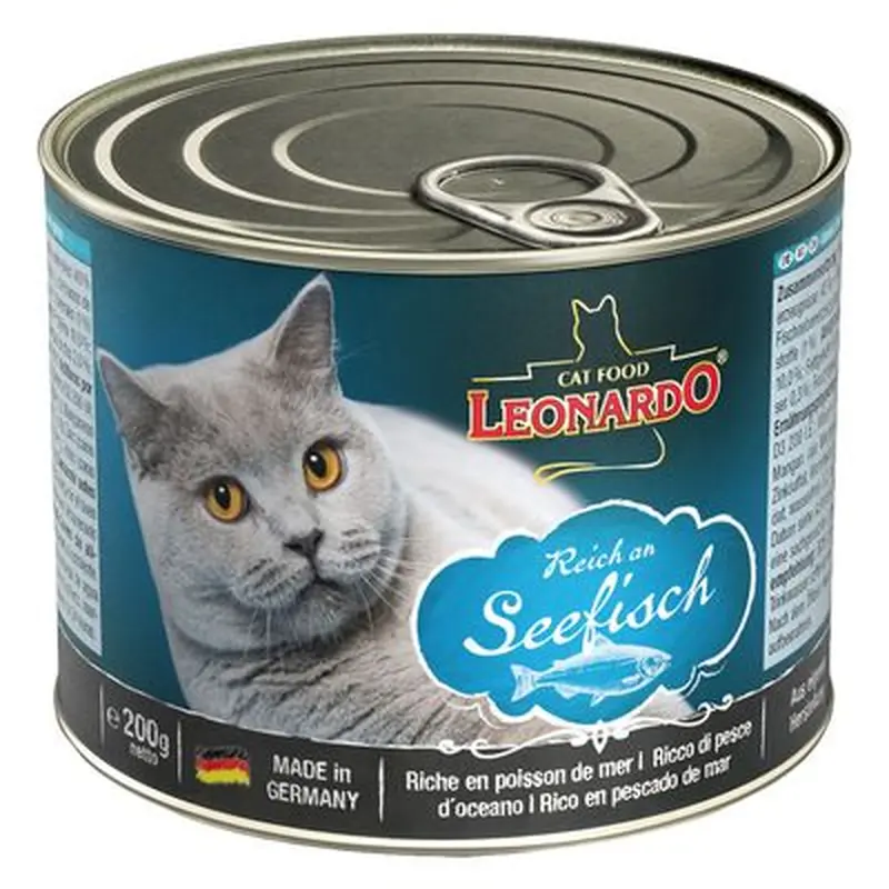 Leonardo cat food All Meat 6 x 200 g - Rich in liver