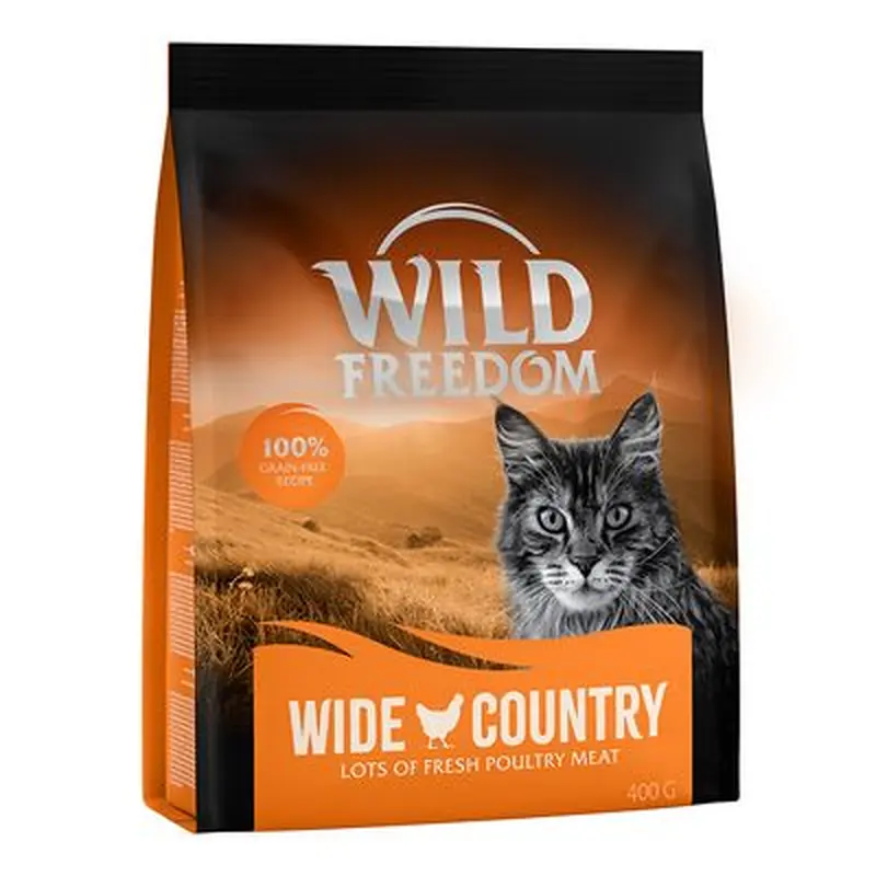 400g Wild Freedom Dry Cat Food - 15% Off! * - "Asian Lakesides" - Grain-Free recipe (400g)