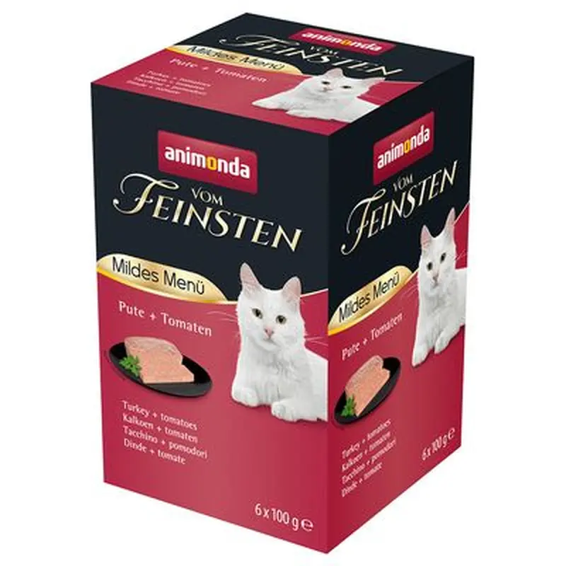 animonda vom Feinsten Mild Menu Adult 6 x 100g - Pure Turkey