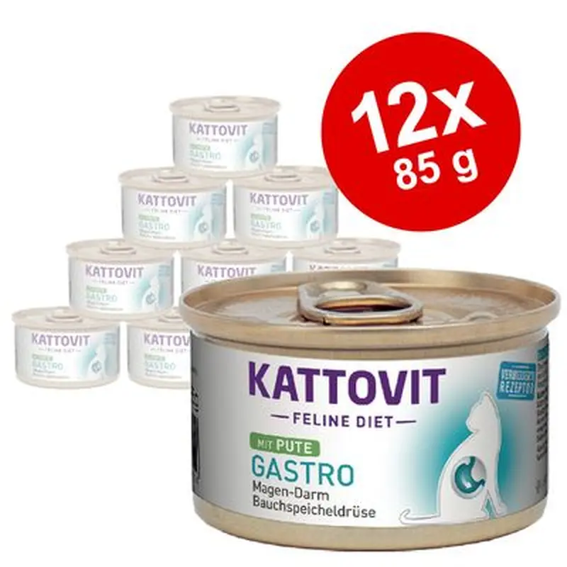 Kattovit Gastro 12 x 85g - Turkey