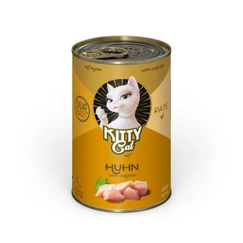 Kitty Cat Adult Pate 6 x 400g - Mixed Pack I (6 Varieties)