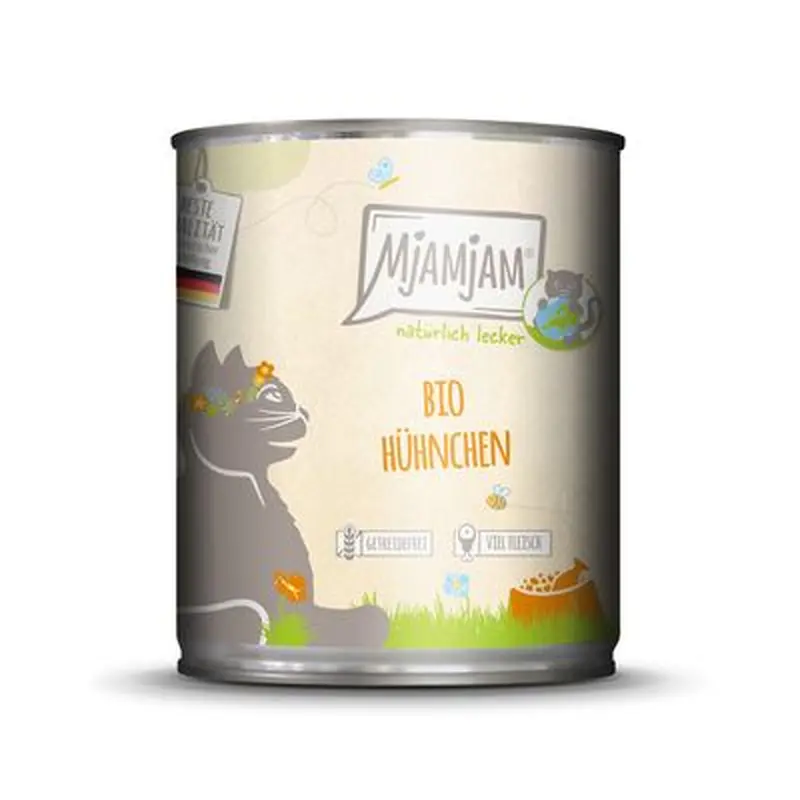 MjAMjAM Naturally Delicious 6 x 800g - Organic Chicken