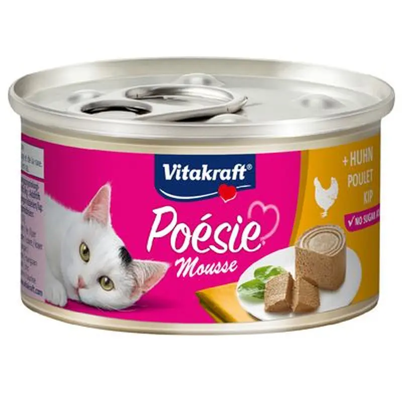 Vitakraft Posie Mousse 12 x 85g - Chicken