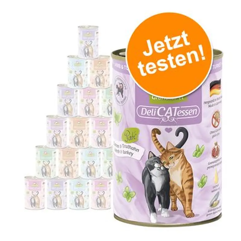 GranataPet DeliCatessen 24 x 400 g tasting pack - Tuna & duck
