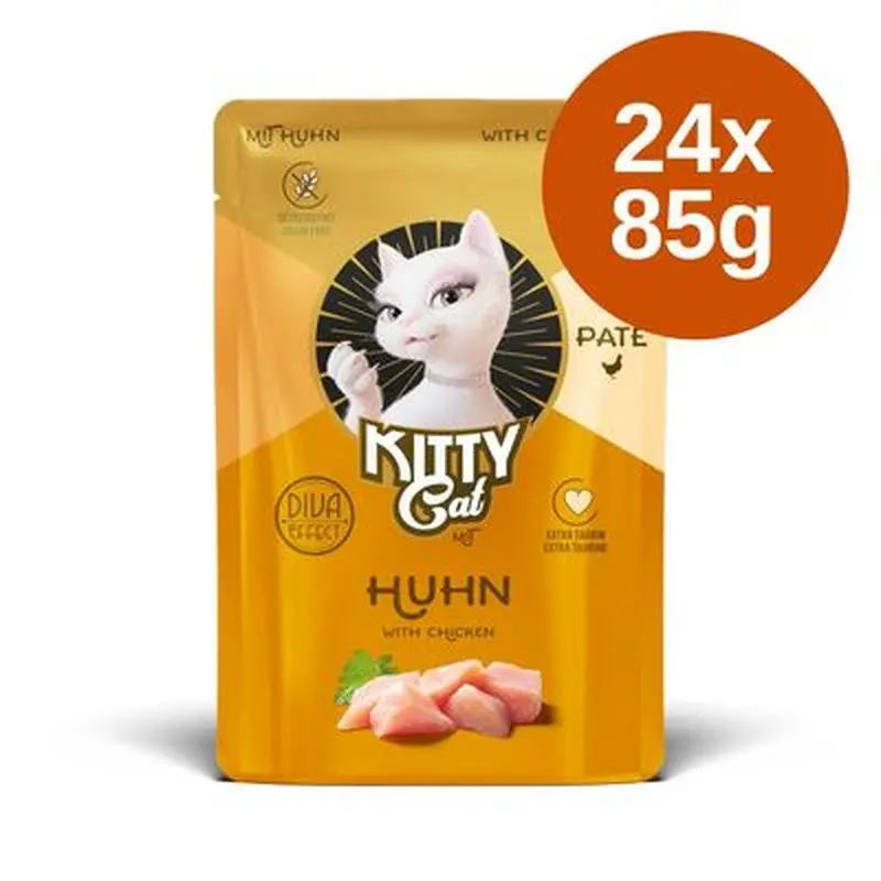 Kitty Cat Pat Saver Pack 24 x 85g - Duck