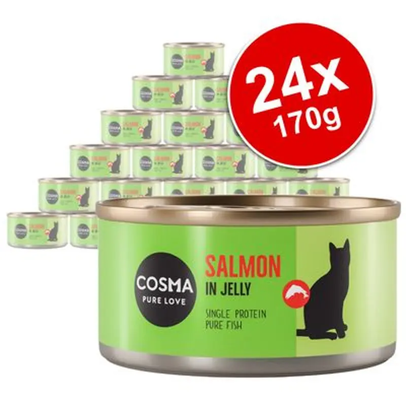 Cosma Original in Jelly Saver Pack 24 x 170g - Salmon