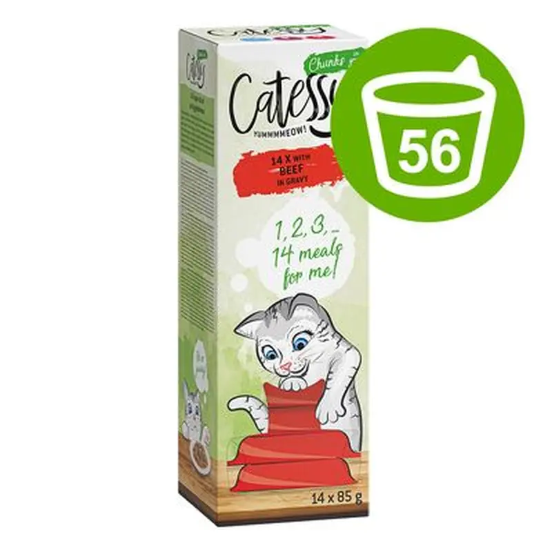 Catessy Chunks in Sauce Saver Pack 56 x 85g - Chicken