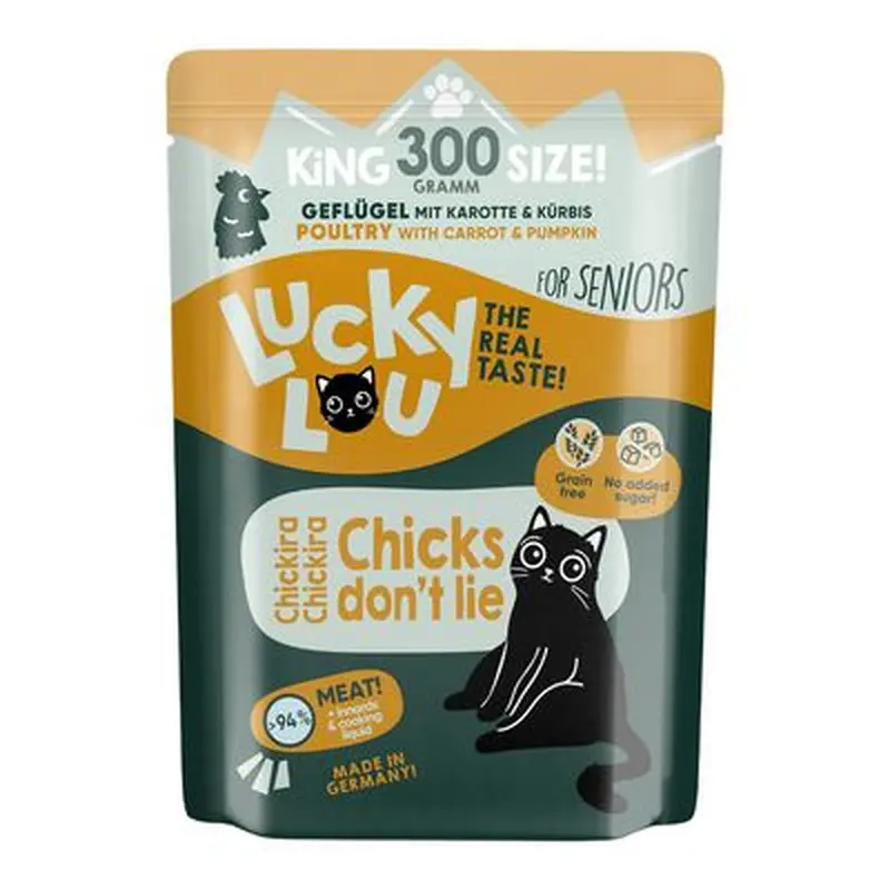 Lucky Lou Senior 6 x 300g - Poultry