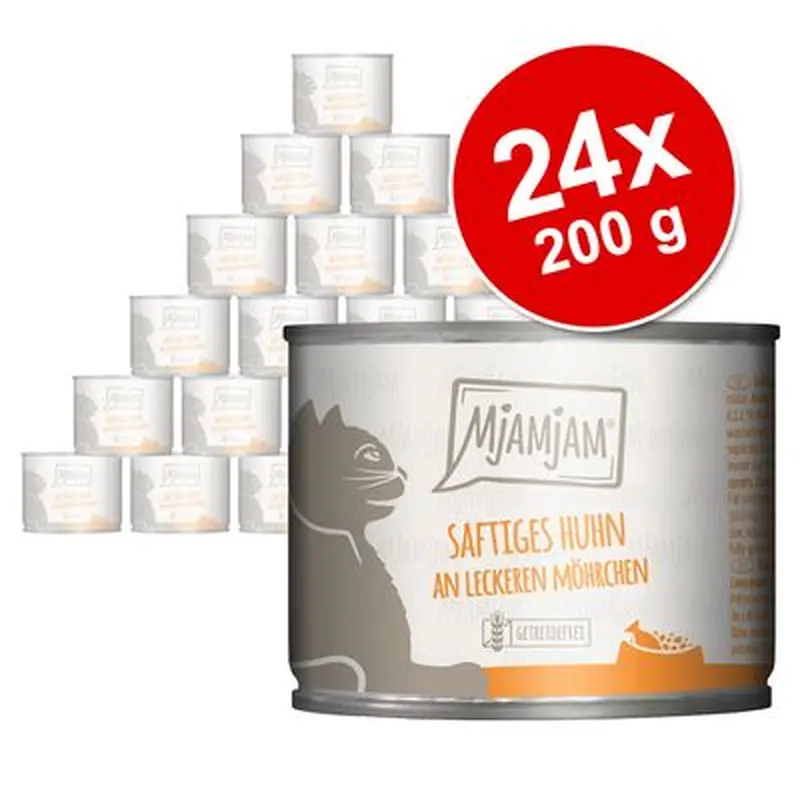 MjAMjAM Saver Pack 24 x 200g - Good Turkey with Steamed Squash
