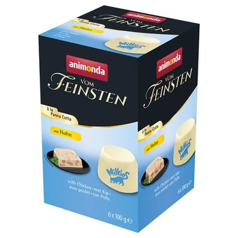 animonda Vom Feinsten Adult  la Panna Cotta 6 x 100g - With Salmon