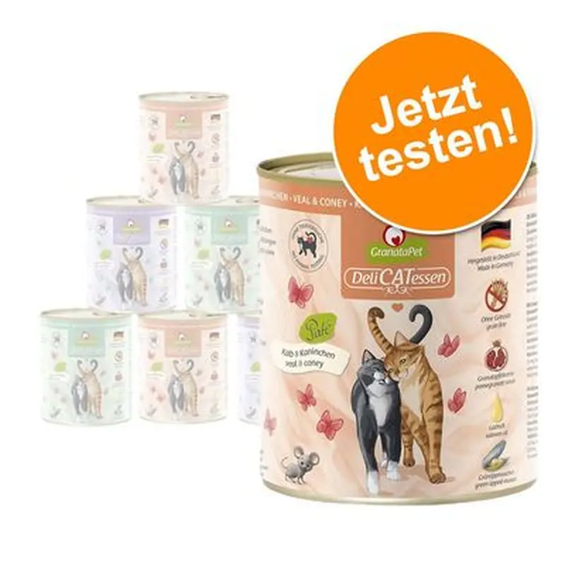 GranataPet DeliCatessen Tasting Pack 6 x 800 g - Tasting package I