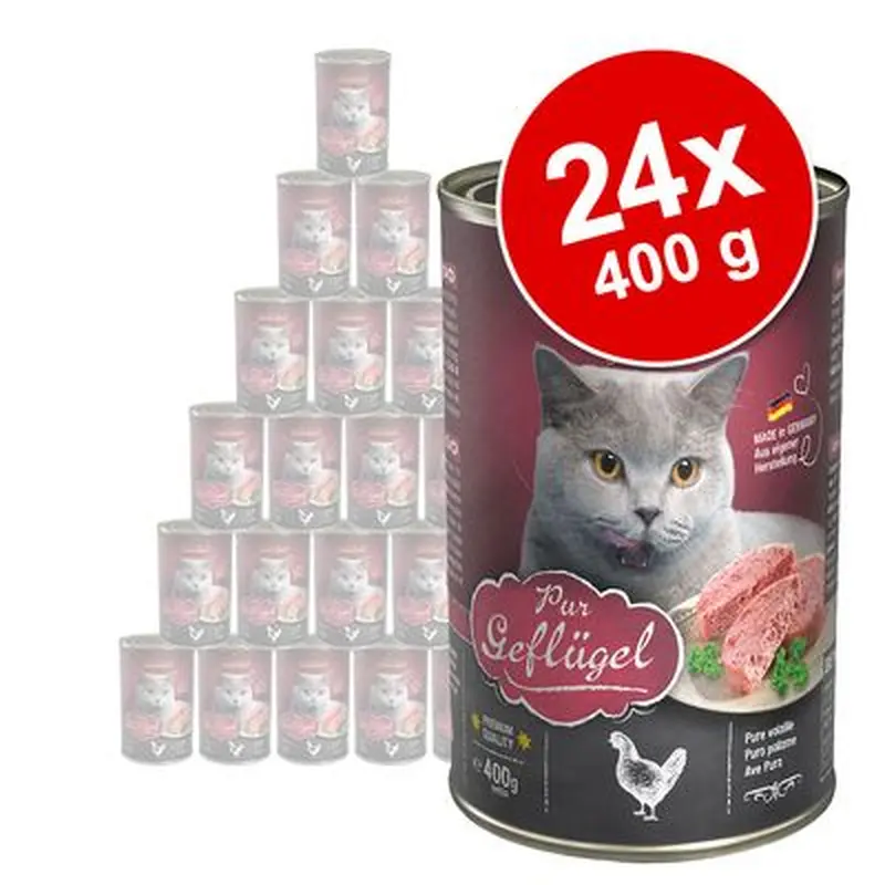 Leonardo All Meat 24 x 400 g Economy Pack - Rich in rabbits